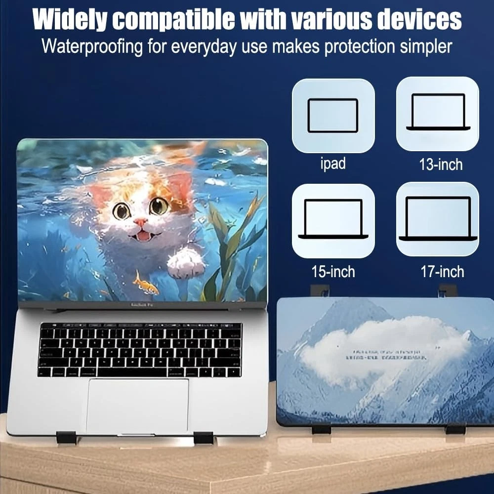 Laptop-Ständer im Einsatz