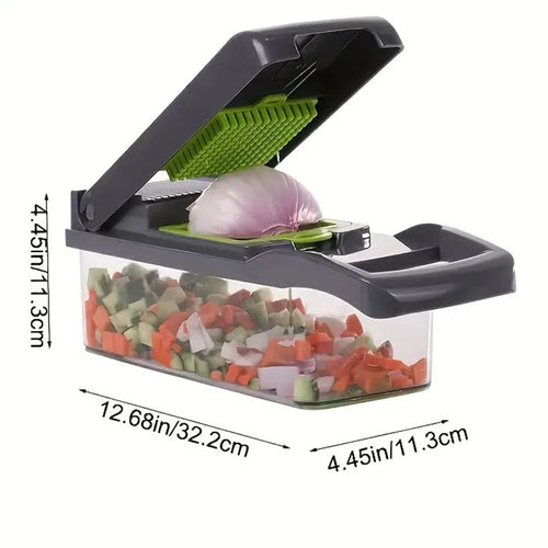 ProCut 14-in-1 Gemüseschneider — Multifunktionaler Obst- & Gemüsehobel